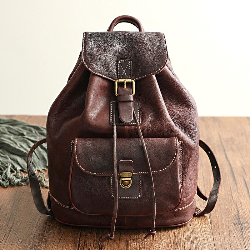Johnature Leisure Travel Bag N - огляд і ціна Leather Backpack Vintage