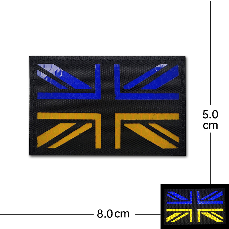 Blue Yellow Flag Badge Embroid - огляд і ціна Rucksack Military Style