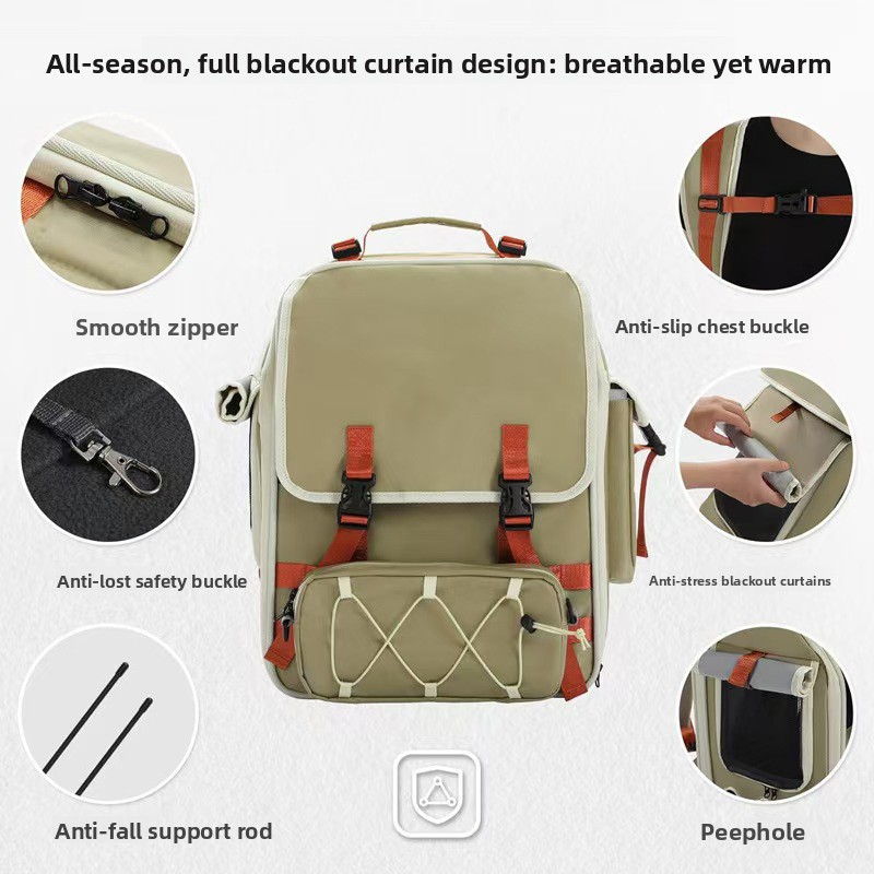 ZHAYA Pet Carrier Backpack Lar - огляд і ціна Foldable Backpack Small
