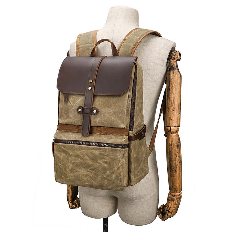 Vintage 15.6 inch Laptop Backp - огляд і ціна Canvas Backpack Casual