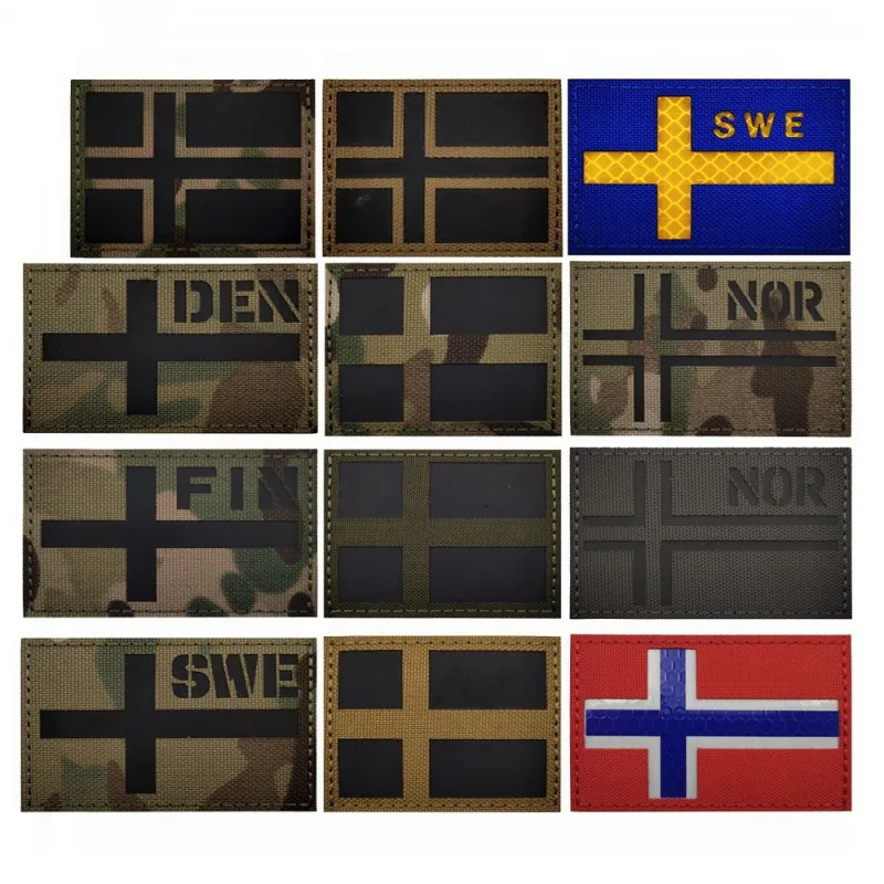Flag Tactical Patches Norway D - огляд і ціна Rucksack Military Style