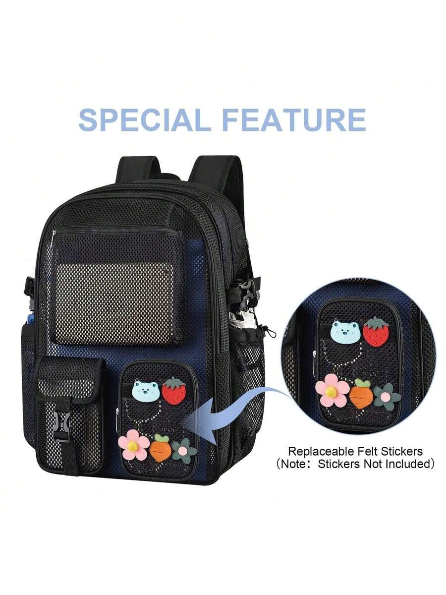 Mesh Backpack 36L Large Heavy  - огляд і ціна Canvas Backpack Casual