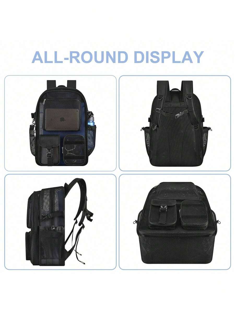 Mesh Backpack 36L Large Heavy  - огляд і ціна Canvas Backpack Casual